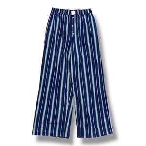 Anthropologie Wren Boxer Pants Striped Straight Leg Pajama Lightweight Small
